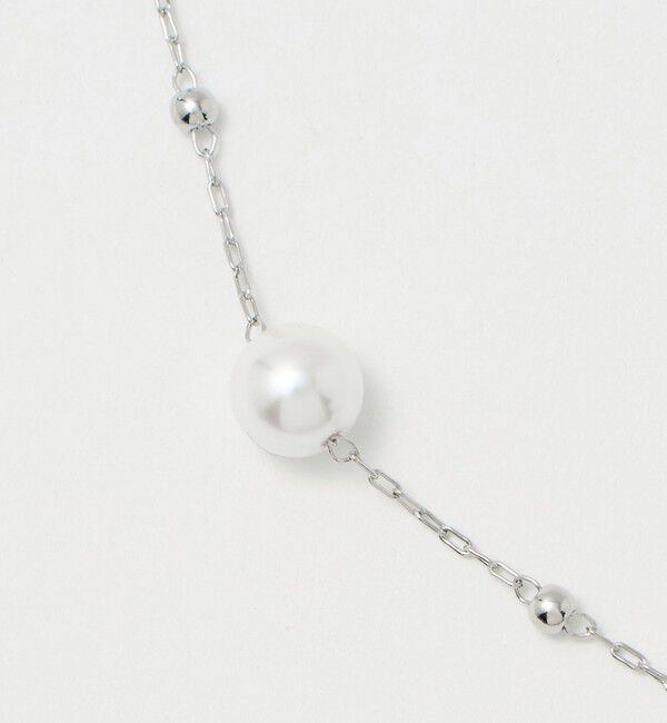 UNITED ARROWS「ステーション イミテーションパール ネックレス」|ネックレス|