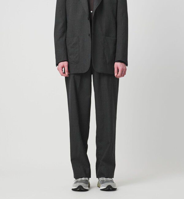 UNITED ARROWS「＜District＞ウォッシュド トロピカルウール ベイカー スラックス」|スラックス|