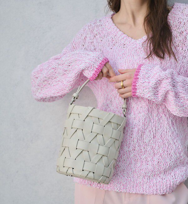 UNITED ARROWS「パネル メッシュ バケットバッグ」|ショルダー・メッセンジャー|