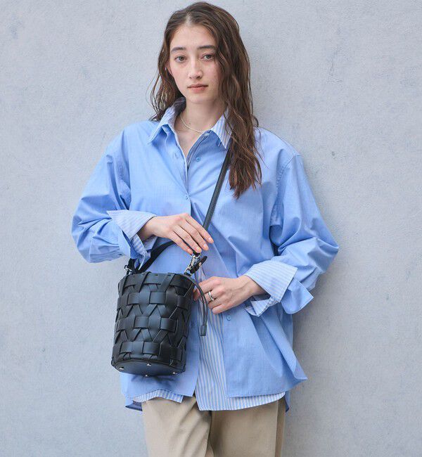 UNITED ARROWS「パネル メッシュ バケットバッグ」|ショルダー・メッセンジャー|