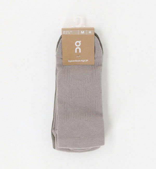 UNITED ARROWS「＜On＞Hybrid Sock High 2P/ハイブリッド 2Pソックス」|ソックス|