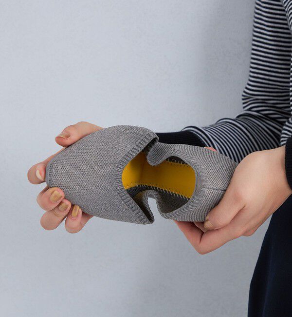 UNITED ARROWS green label relaxing「ウェルネス ニット フラットシューズ -撥水・ウォッシャブル-」|ローファー|