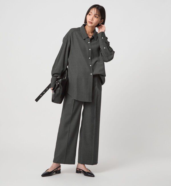 UNITED ARROWS green label relaxing「ツイル シャツ ウォッシャブル」|シャツ・ブラウス|