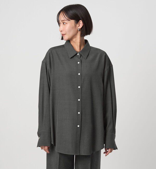 UNITED ARROWS green label relaxing「ツイル シャツ ウォッシャブル」|シャツ・ブラウス|