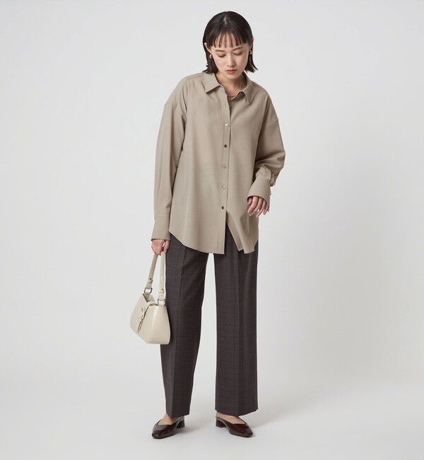 UNITED ARROWS green label relaxing「ツイル シャツ ウォッシャブル」|シャツ・ブラウス|