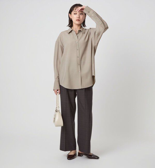 UNITED ARROWS green label relaxing「ツイル シャツ ウォッシャブル」|シャツ・ブラウス|