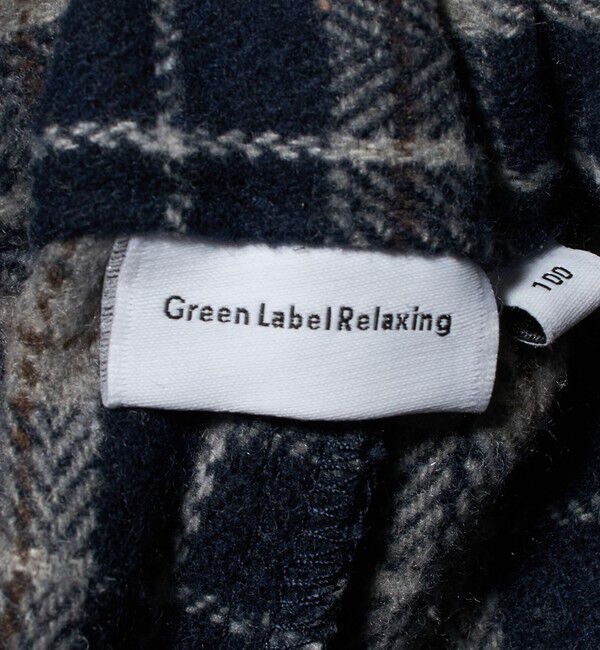 UNITED ARROWS green label relaxing「チェック ラップキュロット（ネイビー） / キッズ  100cm-160cm」|その他|