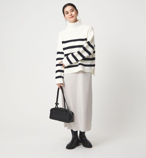 UNITED ARROWS green label relaxing「タートルネック ニット &times; キャミソールワンピース セット」|ワンピース|