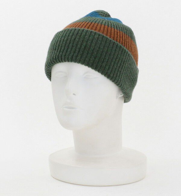 UNITED ARROWS green label relaxing「＜ROBERT MACKIE＞ボーダー ニットキャップ」|ニット帽|