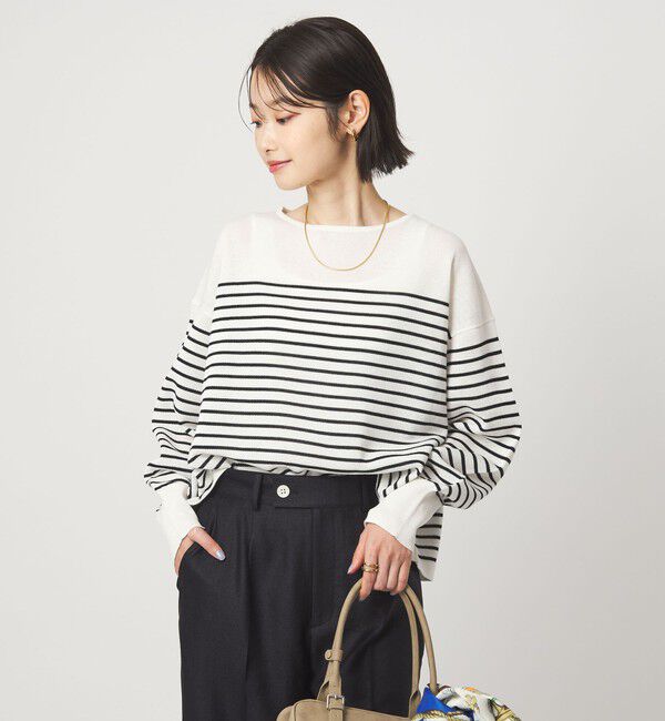 UNITED ARROWS green label relaxing「シャーリー ワイド プルオーバー ニット ウォッシャブル」|ニット・セーター|