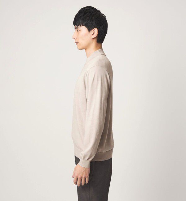 UNITED ARROWS green label relaxing「MTB コットン ハイゲージ モックネック ニット」|ニット・セーター|