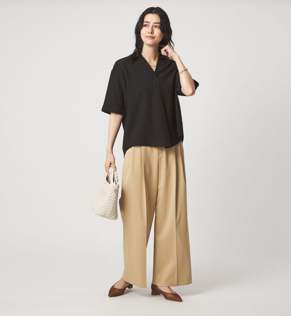 UNITED ARROWS green label relaxing「サッカー スキッパー プルオーバー カットソー」|Tシャツ・カットソー|