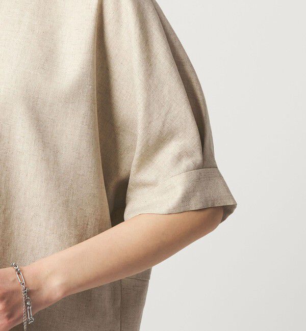 UNITED ARROWS green label relaxing「リネンライク ブラウス マシンウォッシャブル ストレッチ UVカット」|シャツ・ブラウス|