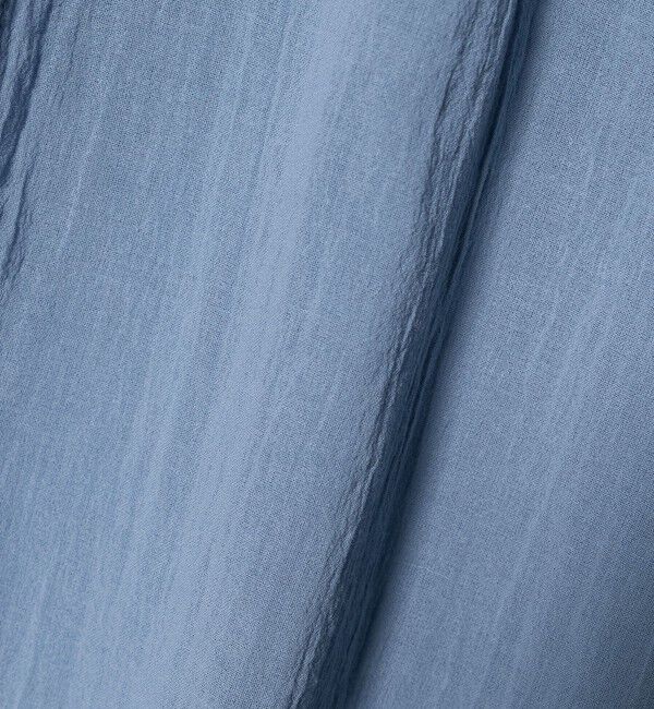 UNITED ARROWS green label relaxing「100/2 ラッフルカラー ブラウス」|シャツ・ブラウス|