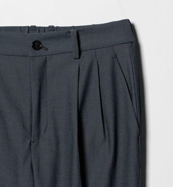 UNITED ARROWS green label relaxing「［size SHORT/TALLあり］Daily Chic タック スリム パンツ」|スラックス|