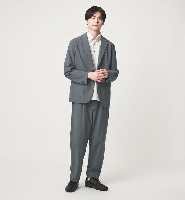 UNITED ARROWS green label relaxing「ワープ ニット 1プリーツ ユーティリティパンツ W2 イージーパンツ -ストレッチ・吸水速乾-」|その他|