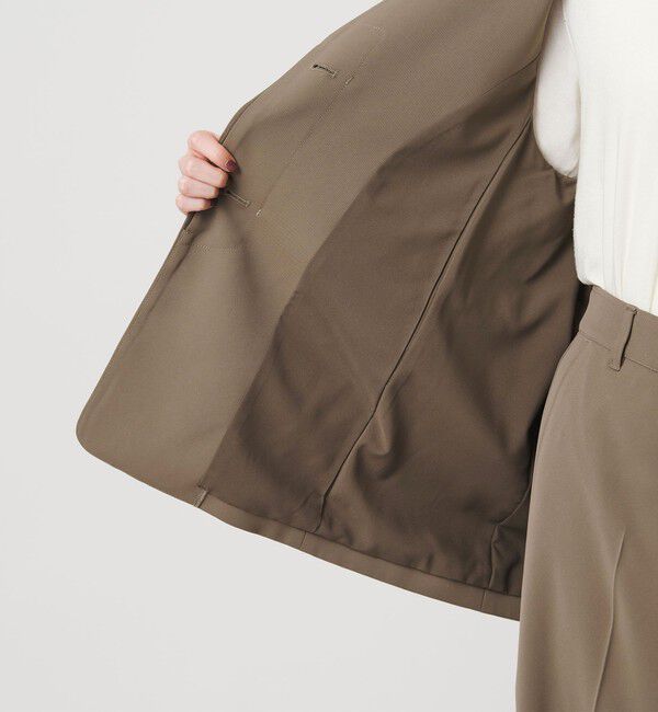 BEAUTY&YOUTH UNITED ARROWS「【WEB限定 Wardrobe DAILY MINIMAL】ダブルクロス リボンベルトジレ ウォッシャブル」|ベスト・ジレ|