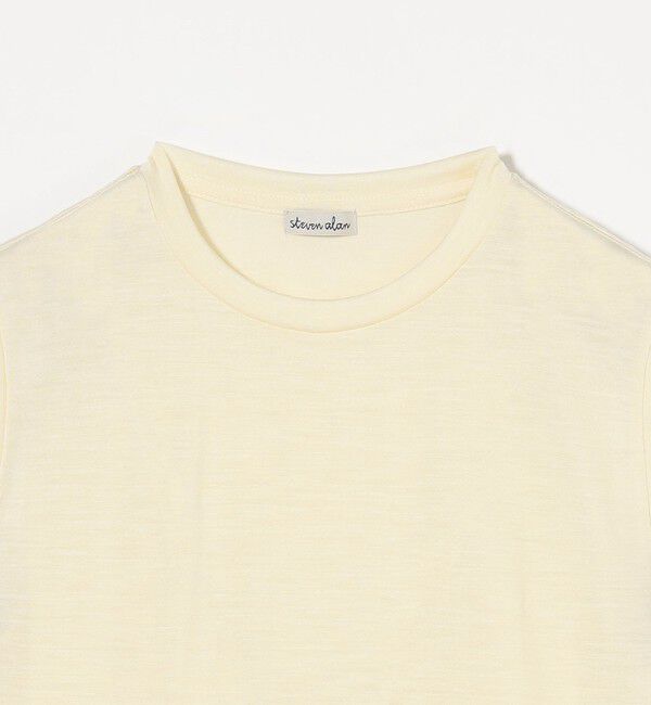 STEVEN ALAN「＜Steven Alan＞ウールジャージー ノースリーブ Tシャツ」|Tシャツ・カットソー|