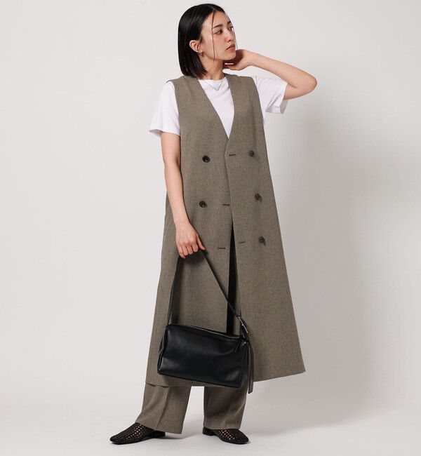 BEAUTY&YOUTH UNITED ARROWS「スクエア ビッグバックル ショルダーバッグ」|ショルダー・メッセンジャー|