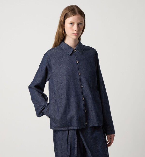 STEVEN ALAN「＜Steven Alan＞ライトオンスデニム シャツ」|シャツ・ブラウス|