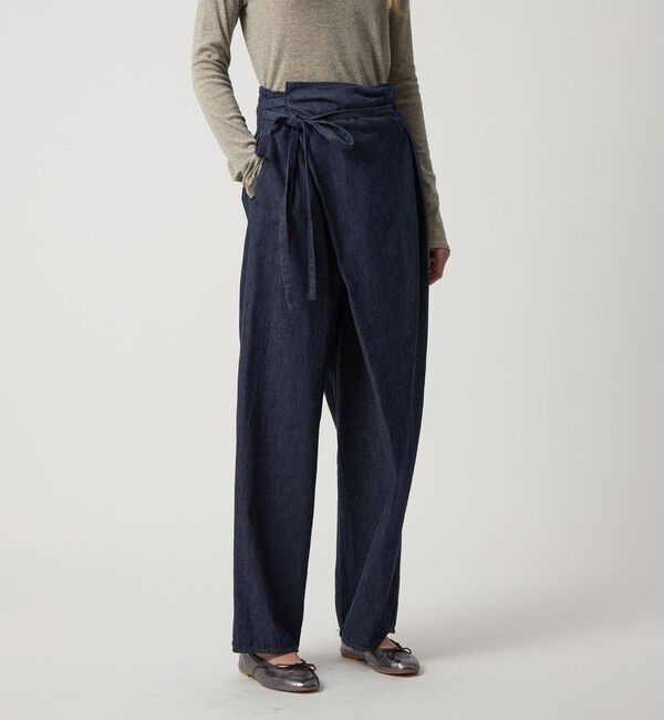 STEVEN ALAN「＜Steven Alan＞ライトオンスデニム クロスオーバー パンツ」|デニム|