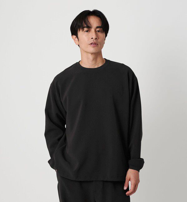 BEAUTY&YOUTH UNITED ARROWS「DUAL PACK 2.0 アジャスト クルーネック ロングスリーブ カットソー -セットアップ対応 ウォッシャブル マ」|Tシャツ・カットソー|