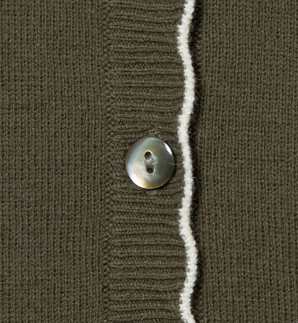 STEVEN ALAN「＜Steven Alan＞コットン カシミヤ ラッフル ニットベスト」|ベスト・ジレ|