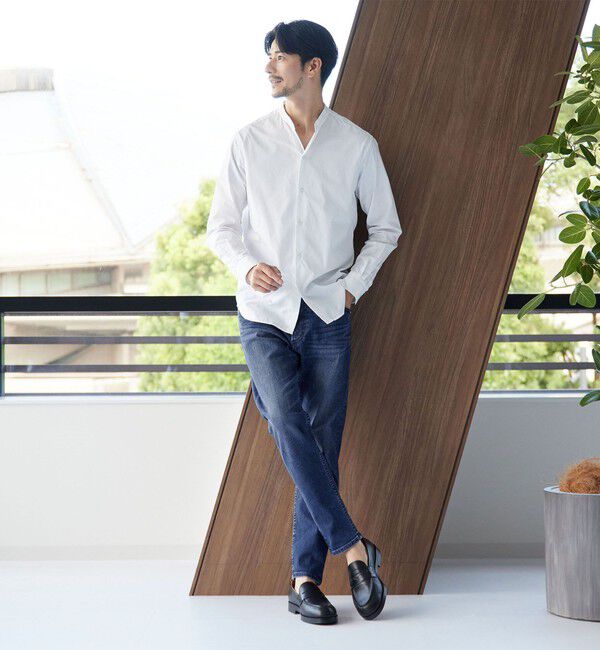 BEAUTY&YOUTH UNITED ARROWS「【WEB限定 WARDROBE SMART】NEOスキン デニム スキニーパンツ」|デニム|COBALT