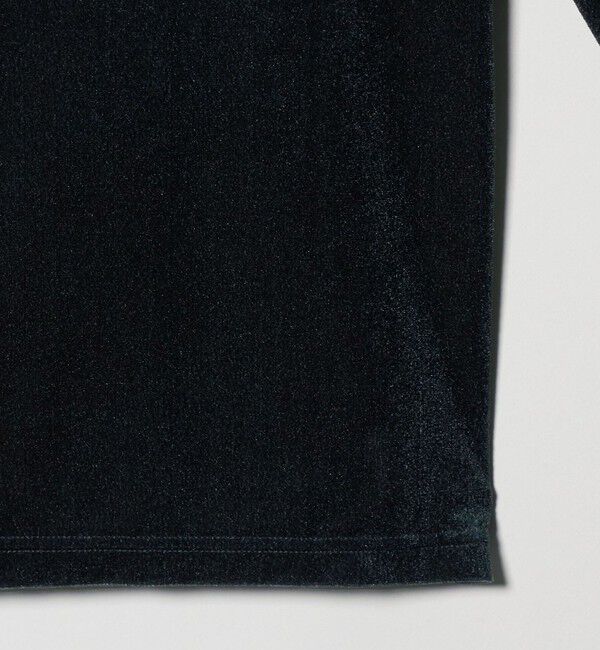 BEAUTY&YOUTH UNITED ARROWS「シアーベロア リンガーロングスリーブTシャツ」|Tシャツ・カットソー|