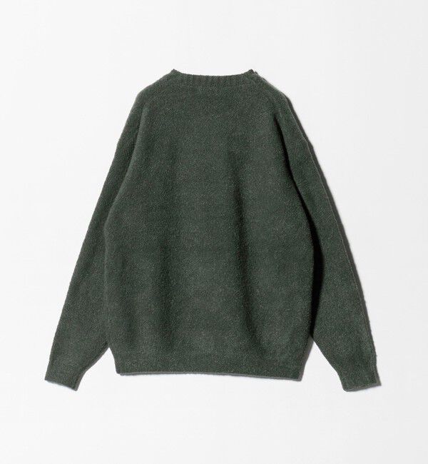 BEAUTY&YOUTH UNITED ARROWS「クリンプ コットンウール クルーネック ニット」|ニット・セーター|