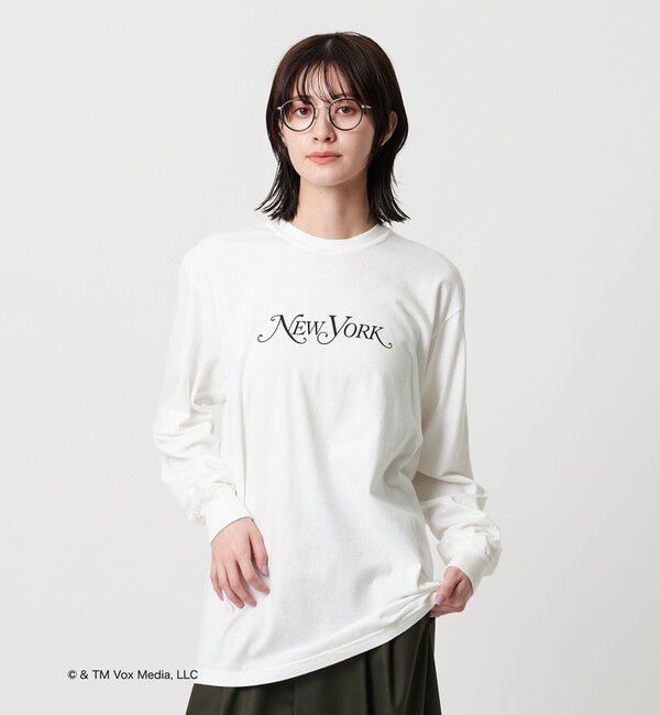 BEAUTY&YOUTH UNITED ARROWS「【別注】＜NEW YORK MAGAZINE＞ロングスリーブ Tシャツ」|Tシャツ・カットソー|