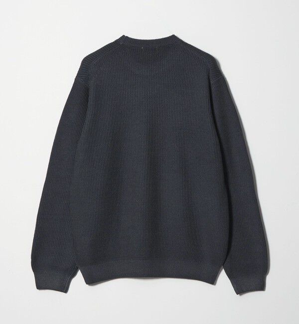 BEAUTY&YOUTH UNITED ARROWS「フェード アゼ クルーネック ニット 手洗い可能」|ニット・セーター|