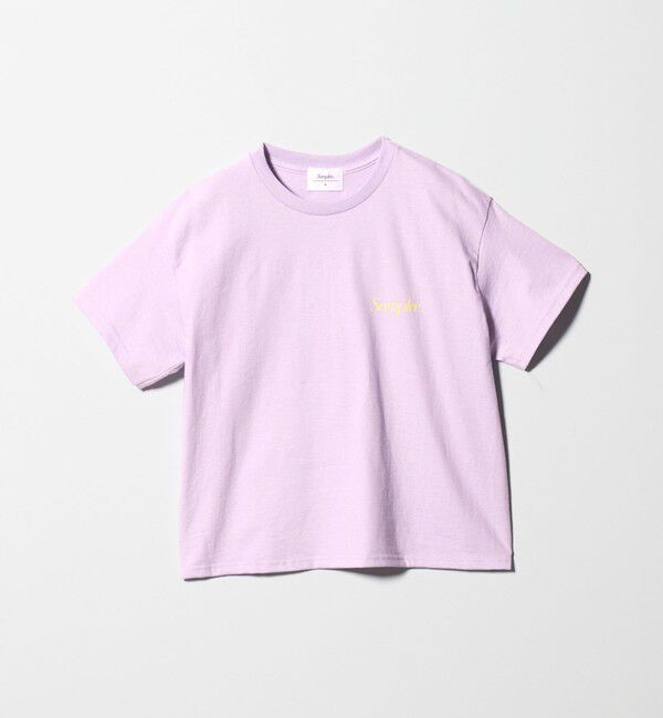 BEAUTY&YOUTH UNITED ARROWS「【別注】＜Samplee＞ショートスリーブ Tシャツ パープル」|Tシャツ・カットソー|