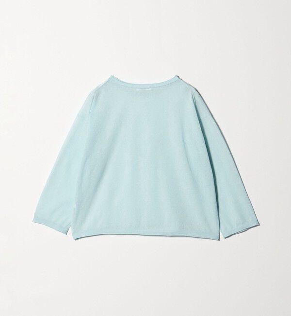 BEAUTY&YOUTH UNITED ARROWS「麻ブレンド ルーズ ボートネック ニットプルオーバー ウォッシャブル」|ニット・セーター|