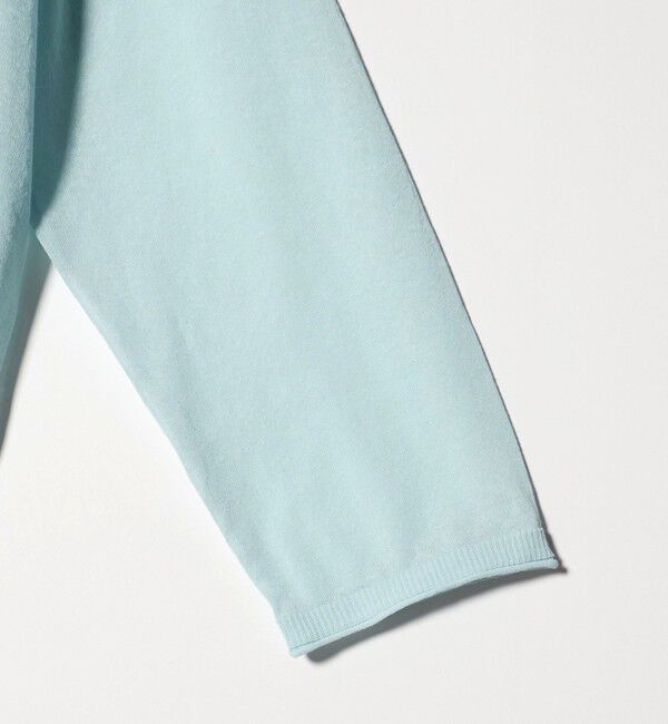 BEAUTY&YOUTH UNITED ARROWS「麻ブレンド ルーズ ボートネック ニットプルオーバー ウォッシャブル」|ニット・セーター|