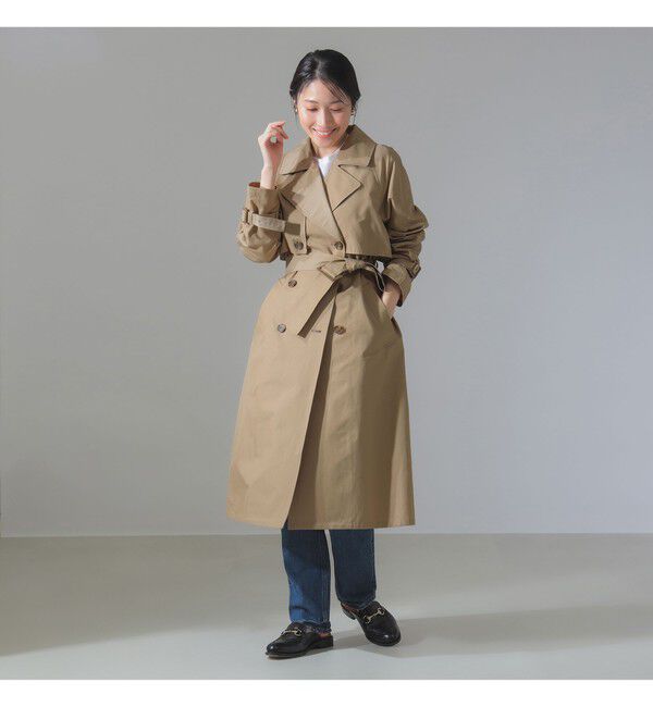 Demi-Luxe BEAMS 「ライト トレンチコート」|トレンチコート|
