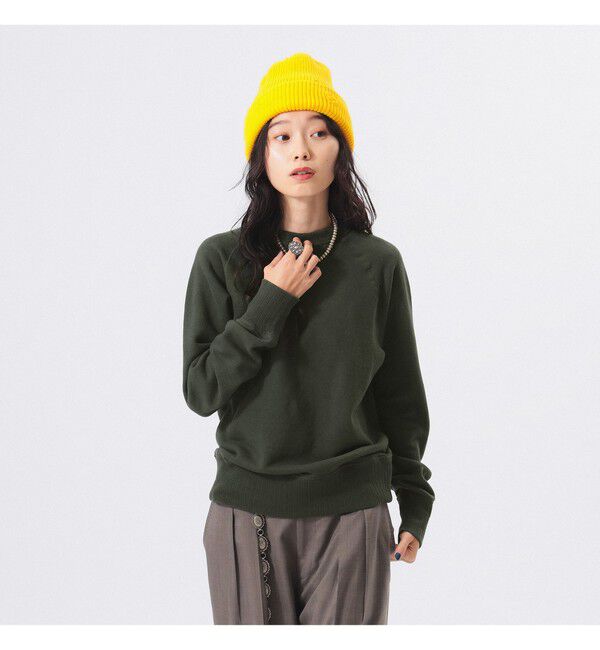 BEAMSBOY「ブロード リブ クルーネック スウェット」|スウェット・ジャージ|