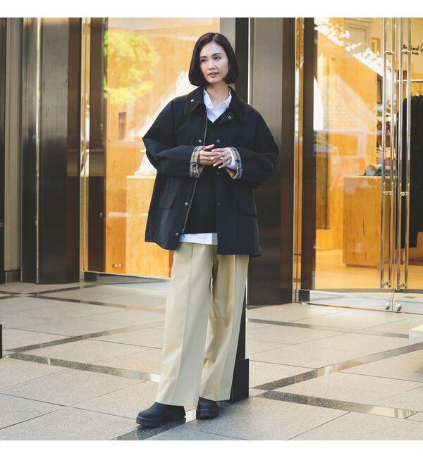 Demi-Luxe BEAMS 「【別注】Barbour / BEDALE ジャケット」|ブルゾン・スタジャン|