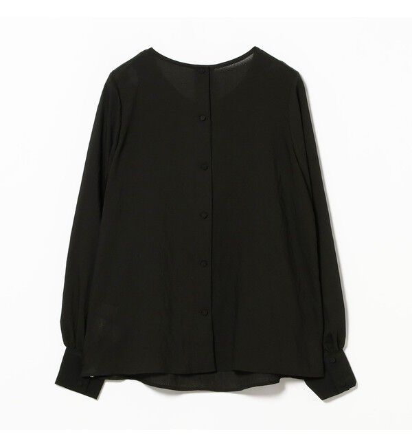 Ray BEAMS 「RBS / レイヤー ラッフル ヨーク ブラウス」|シャツ・ブラウス|
