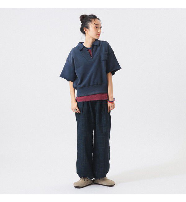 BEAMSBOY「【別注】Gramicci / チェック イージーパンツ」|チノ|