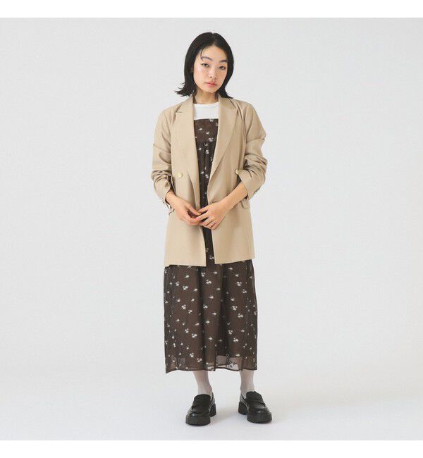 Ray BEAMS 「4ボタン ダブル ブレザー」|テーラードジャケット|