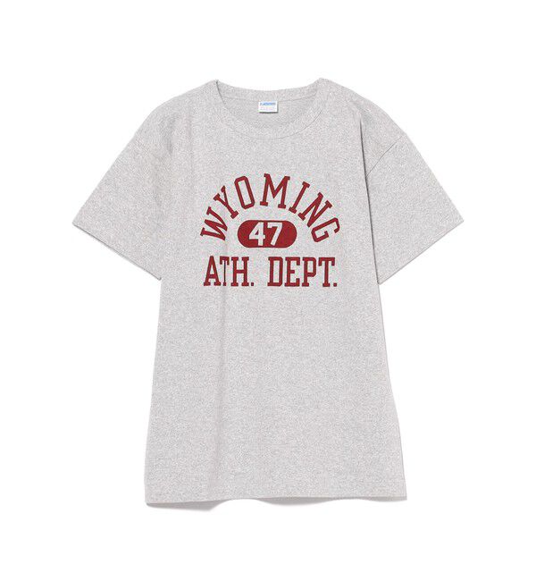 BEAMSBOY「Champion / 77QS Tシャツ」|Tシャツ・カットソー|T.GREY