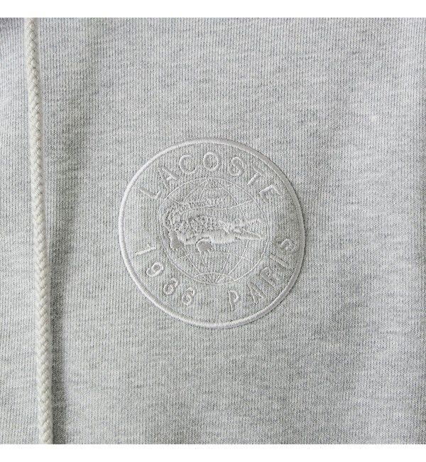 BEAMS「【別注】LACOSTE / フルジップパーカー」|スウェット・ジャージ|