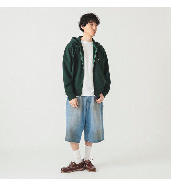 BEAMS「【別注】LACOSTE / フルジップパーカー」|スウェット・ジャージ|