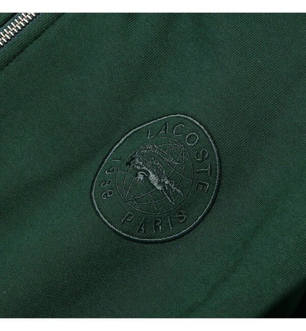 BEAMS「【別注】LACOSTE / フルジップパーカー」|スウェット・ジャージ|