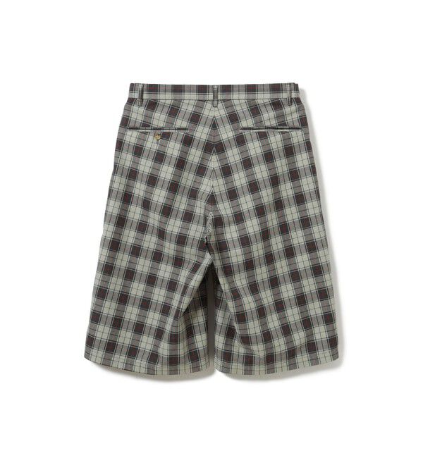 BEAMS「タータンチェック ショートパンツ【ワイドストレートフィット】」|その他|