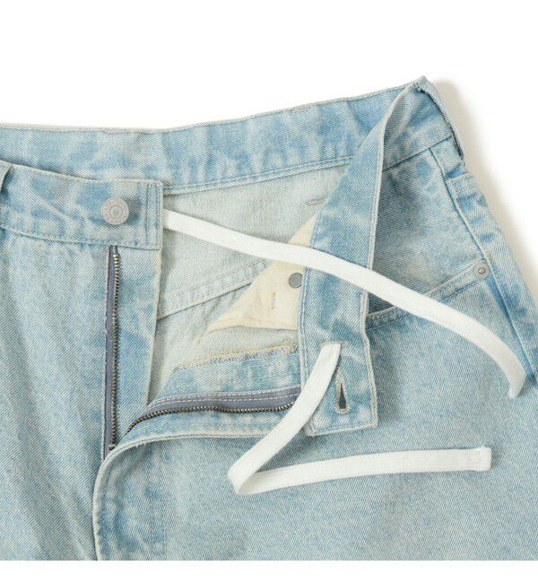 BEAMS「ダメージ デニムショートパンツ【ワイドストレートフィット】」|その他|