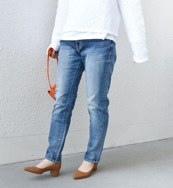 SHIPS for women「【WEB限定】スリム テーパード デニム」|その他|