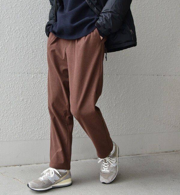 SHIPS any「SHIPS any: 《ウォッシャブル》WONDER SHAPE ストレッチ ウールライク ジャージー イージーパンツ◇」|その他|