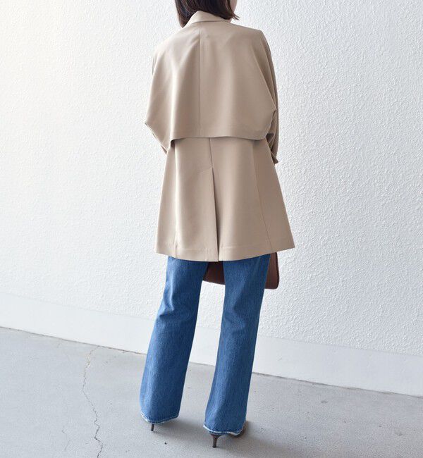 SHIPS for women「*〈手洗い可能〉3WAY（ジレ・ボレロ）スプリングコート ◇」|その他|